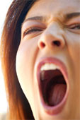 Yawn Woman