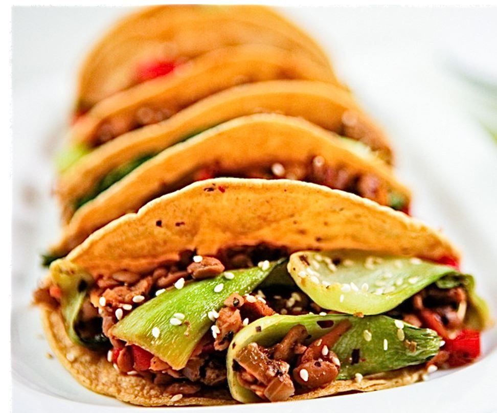 Tempeh Tacos With Bok Choy Nutrient Rich