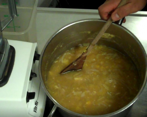 Apple Butternut Squash Soup Part 3, with Ramses Bravo