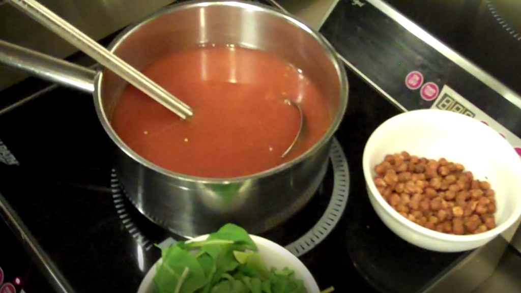 Tomato Garbanzo Soup 1